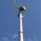 Antenna Tháp thép đơn cực Wifi Viễn thông Trượt Tay áo Thuôn 80ft Gsm