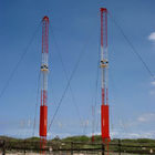 ISO2008 9001 Tháp thép mạ kẽm để đo gió