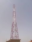Tháp di động viễn thông Rdu 80m Thép mạ kẽm nhúng nóng