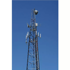 Tháp thép hình ống mạ kẽm nhúng nóng 30m 60m Gsm Viễn thông thông tin liên lạc