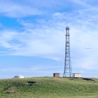 Tháp mạ kẽm nóng Truyền thông di động bằng thép 20-60m để truyền tín hiệu