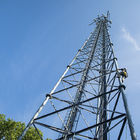 Tháp viễn thông di động bằng thép hình tam giác ISO9001