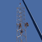 Tháp thép mạ kẽm hình ống lưới 50m