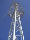 Tháp gió bằng thép vi sóng 60m tiêu chuẩn GB