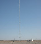 Chứng chỉ SGS Tam giác Viễn thông Guyed Mast Tower