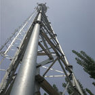 Ăng-ten tháp di động ống thép OEM Q420B cho viễn thông
