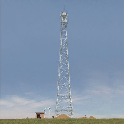 ISO 30m / S Q235 Thép Góc giao tiếp di động Cột thép Antenna Kết cấu thép