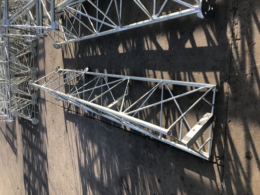 Lưới thép liên lạc Tam giác Antenna Guyed Wire Tower