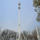 Gsm Antenna Viễn thông Tháp truyền thông đơn cực 15m