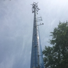 Kết nối mặt bích MW Antenna Tháp thép đơn cực 80m