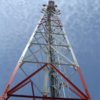 Tự hỗ trợ Gsm 4 Chân tháp Bts Di động Góc thép Viễn thông Radar