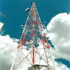 3 hoặc 4 chân tháp lưới viễn thông hình ống góc