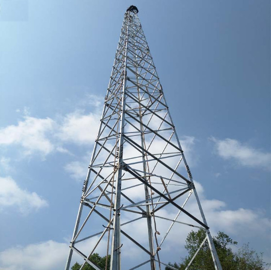Tháp chống sét đa giác Q345B 50m