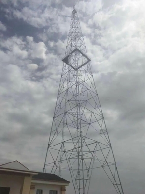 Tháp ăng-ten truyền thông lưới thép hình ống 3 chân 20m \ 30m