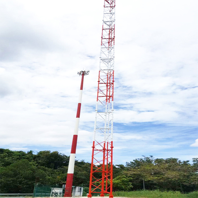 GB ANSI TIA-222-G Tiêu chuẩn 3 chân tháp Q235 Q345 60m